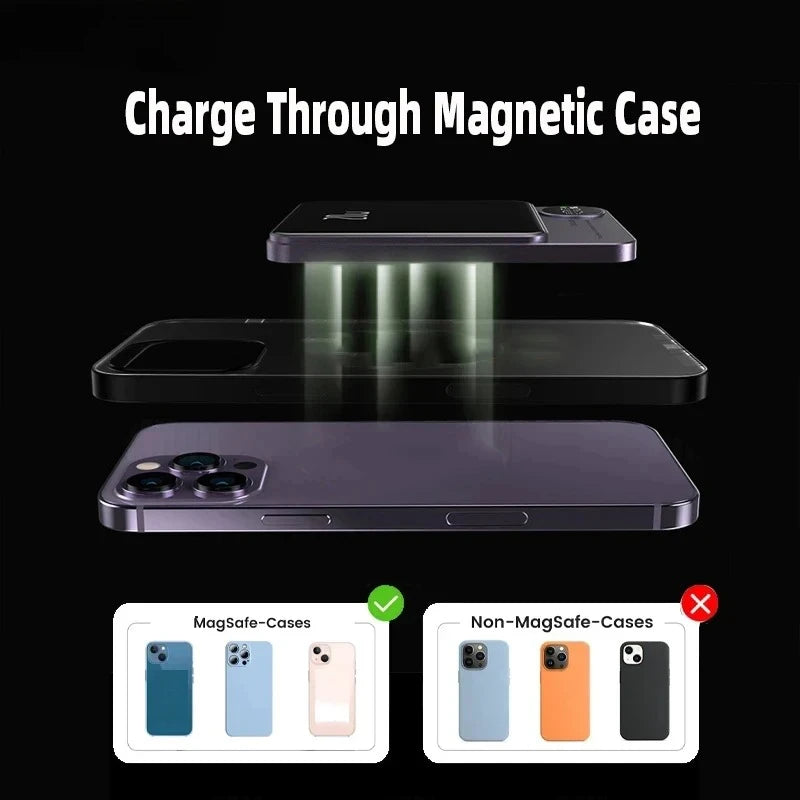 Slim Magnetic Power Bank 5000mAh 10000mAh