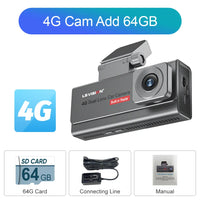 LS VISION 4K 4G Sim Car Surveillance Camera Dual Lens