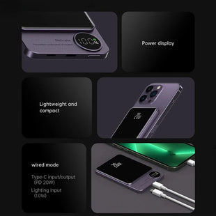Slim Magnetic Power Bank 5000mAh 10000mAh