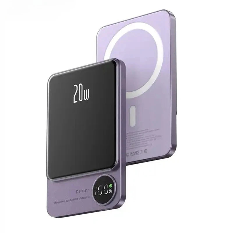 Slim Magnetic Power Bank 5000mAh 10000mAh