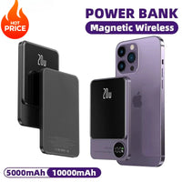 Slim Magnetic Power Bank 5000mAh 10000mAh