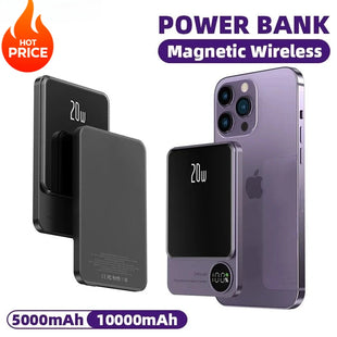 Slim Magnetic Power Bank 5000mAh 10000mAh