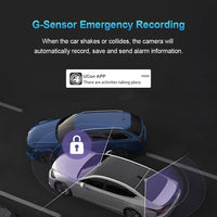 4K Front and Rear Mini Dashcam