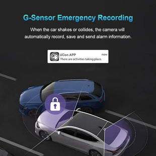 4K Front and Rear Mini Dashcam