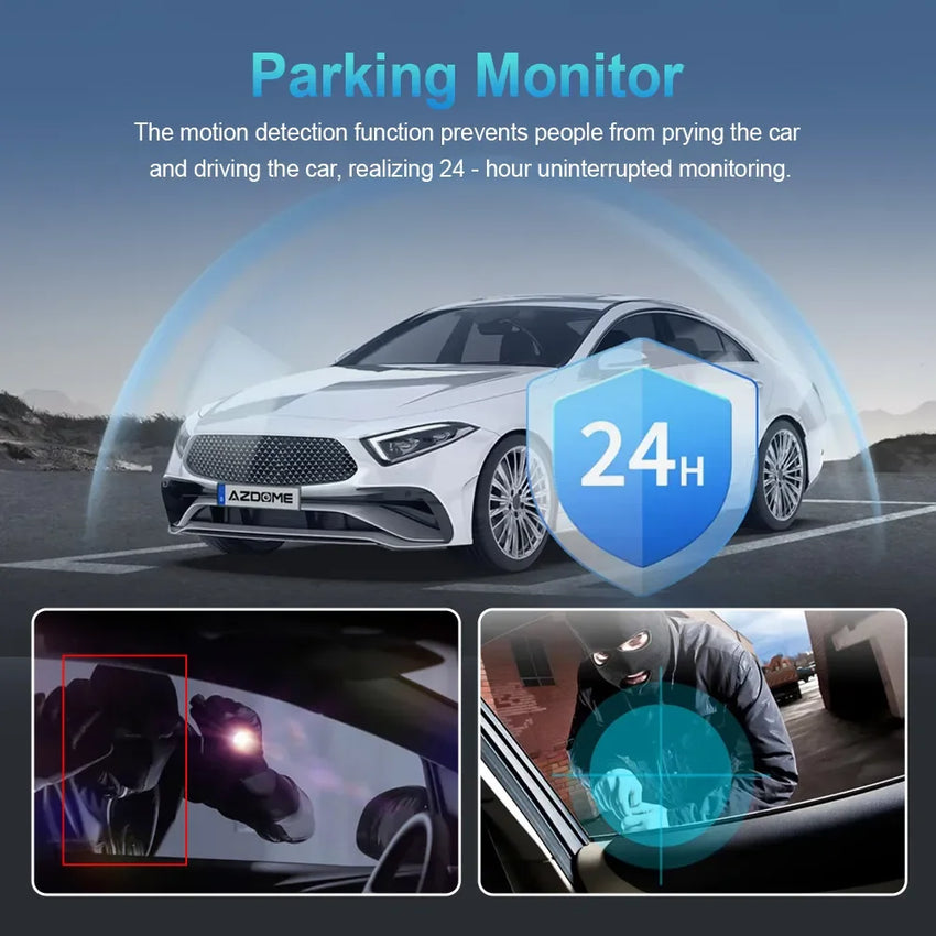 4K Front and Rear Mini Dashcam