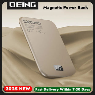 New 10000mAh Slim Magnetic Wireless Power Bank 20W